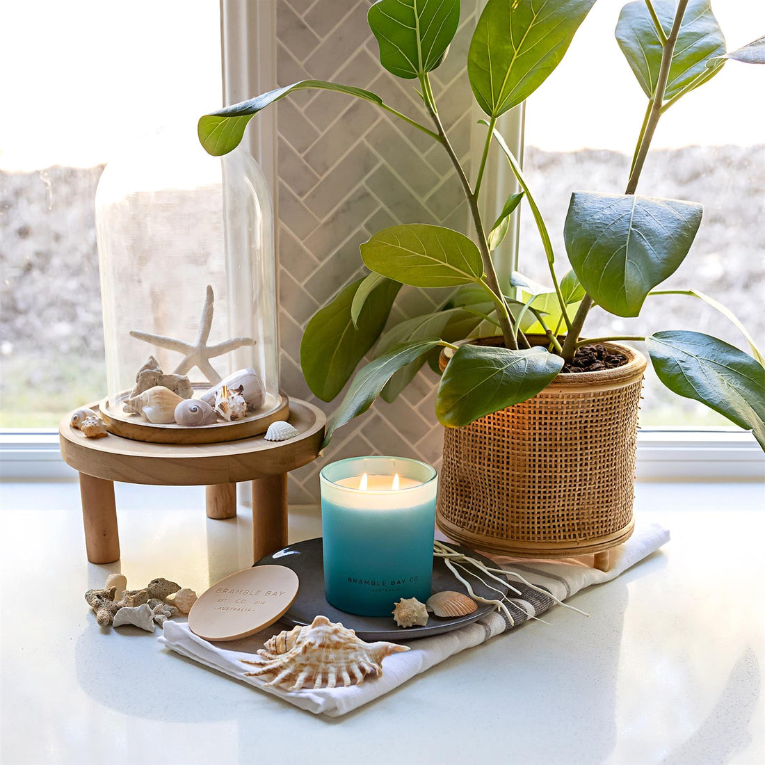 300g Morning Mist Oceania Soy Wax Scented Candle