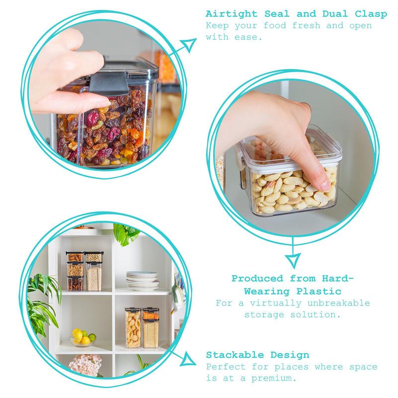 Argon Tableware Plastic Food Storage Container - 1.8 Litre