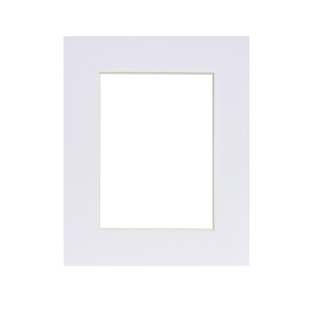 White Photo Size 4&quot; x 6&quot; Picture Mount for A5 Frame - By Nicola Spring