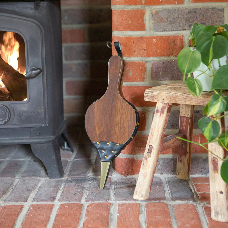 Fireplace Wood Bellows - By Hammer & Tongs