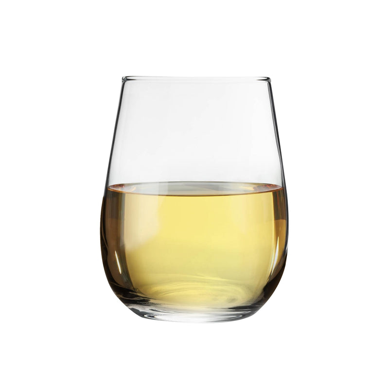 Argon Tableware 6pc Corto Stemless Wine Glasses Set - 360ml
