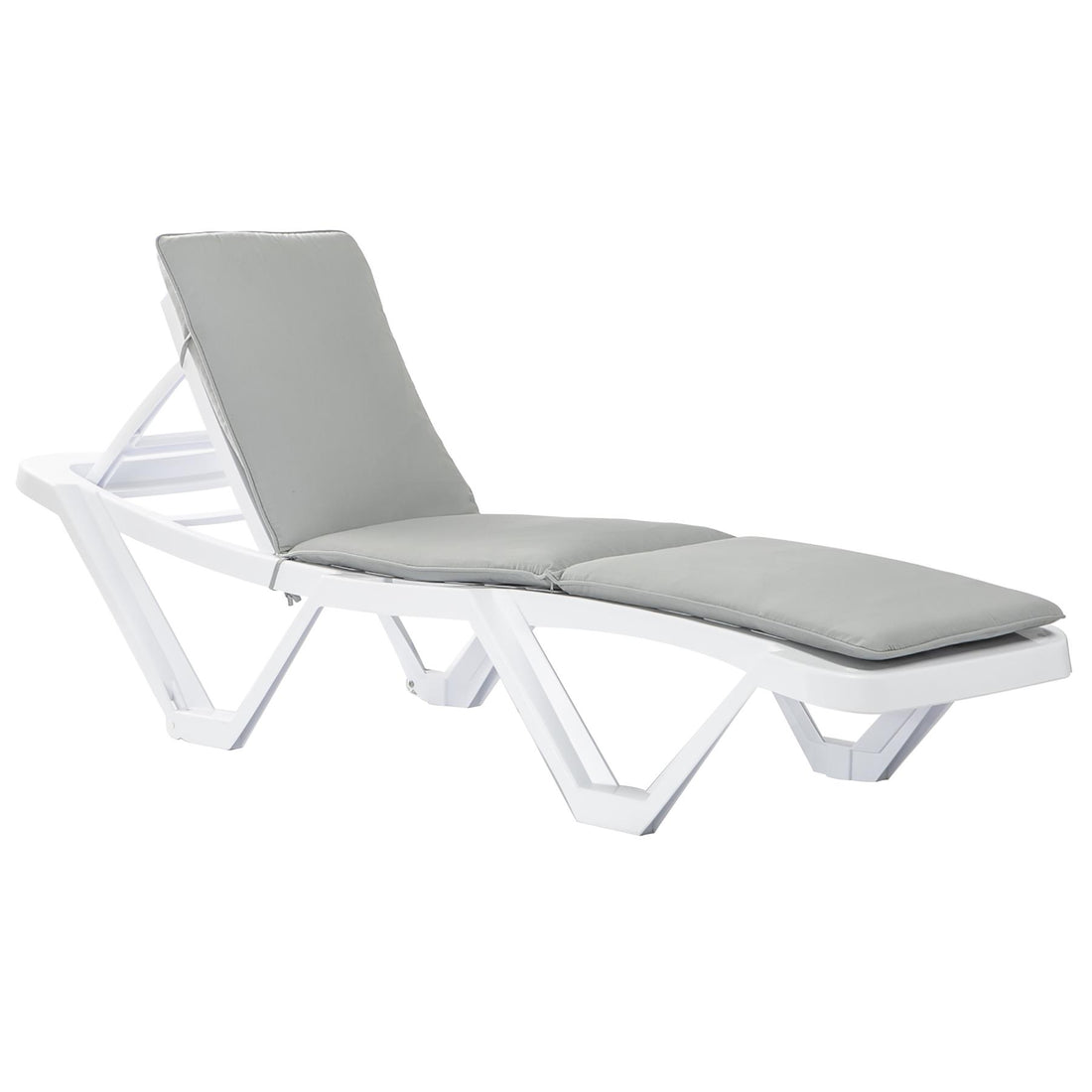 Master Sun Lounger Cushions - Grey