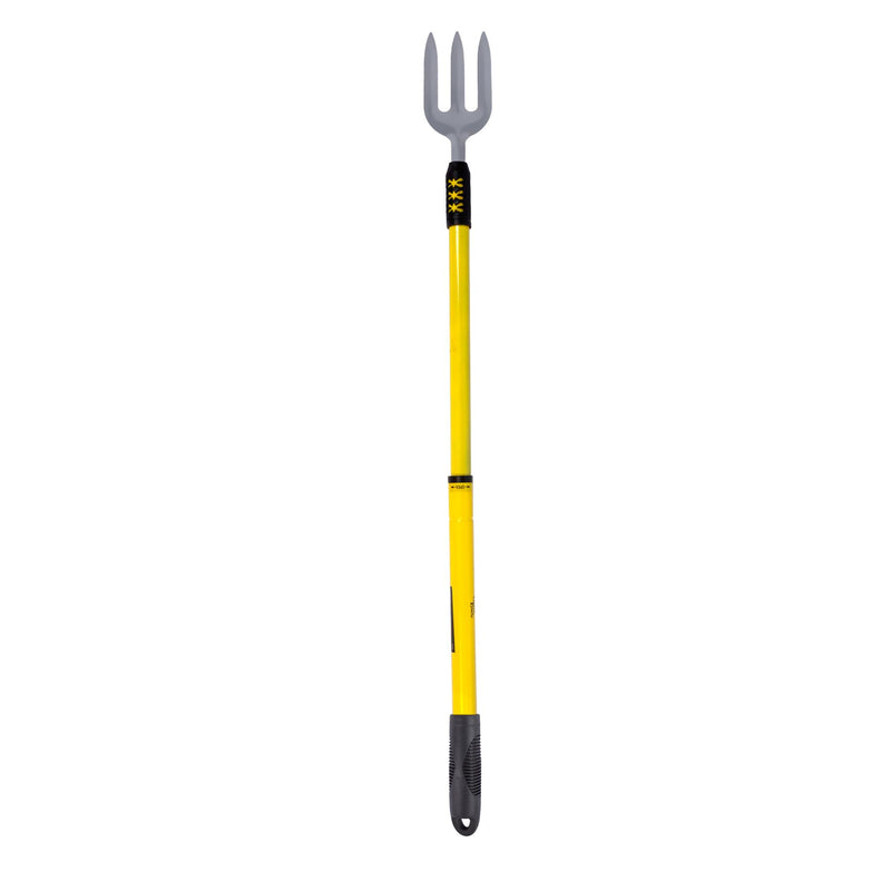 Telescopic Stainless Steel Garden Fork - By Green Blade