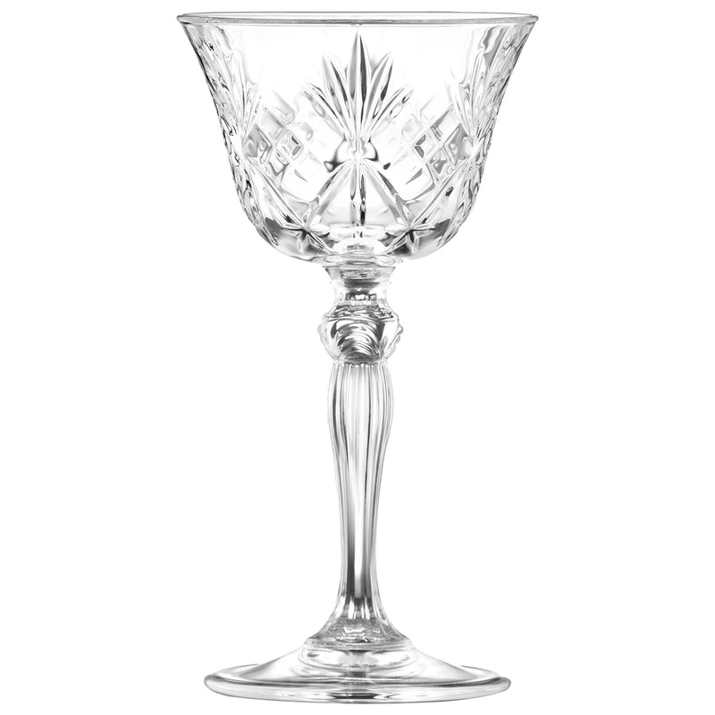 160ml Melodia Glass Champagne Saucer - By RCR Crystal