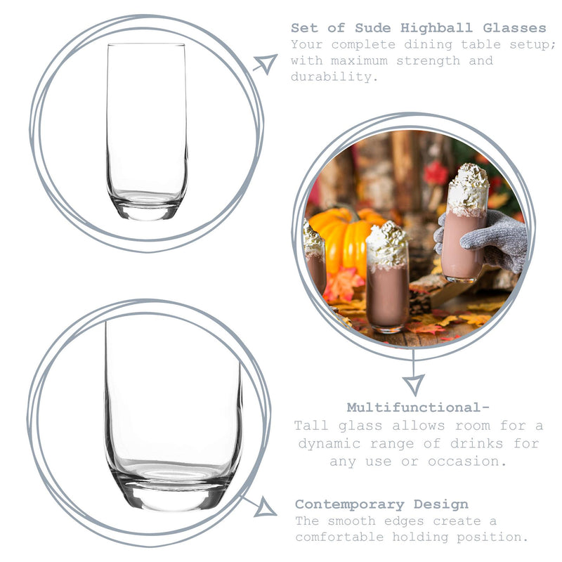 LAV Sude Highball Glass - 315ml