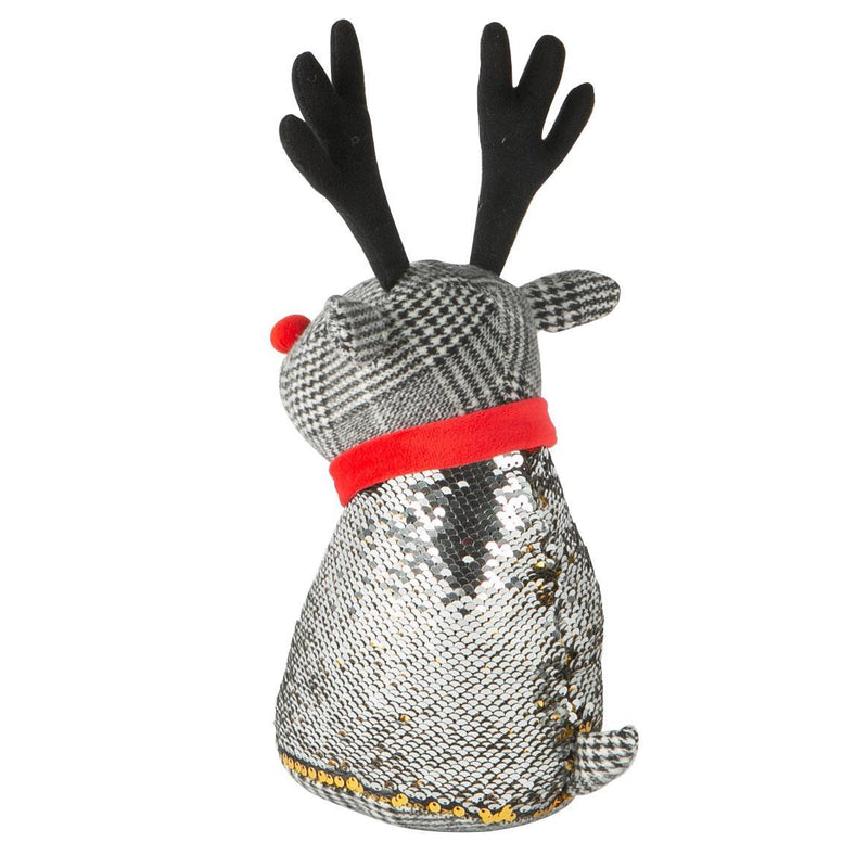 Nicola Spring Christmas Door Stop - Reindeer