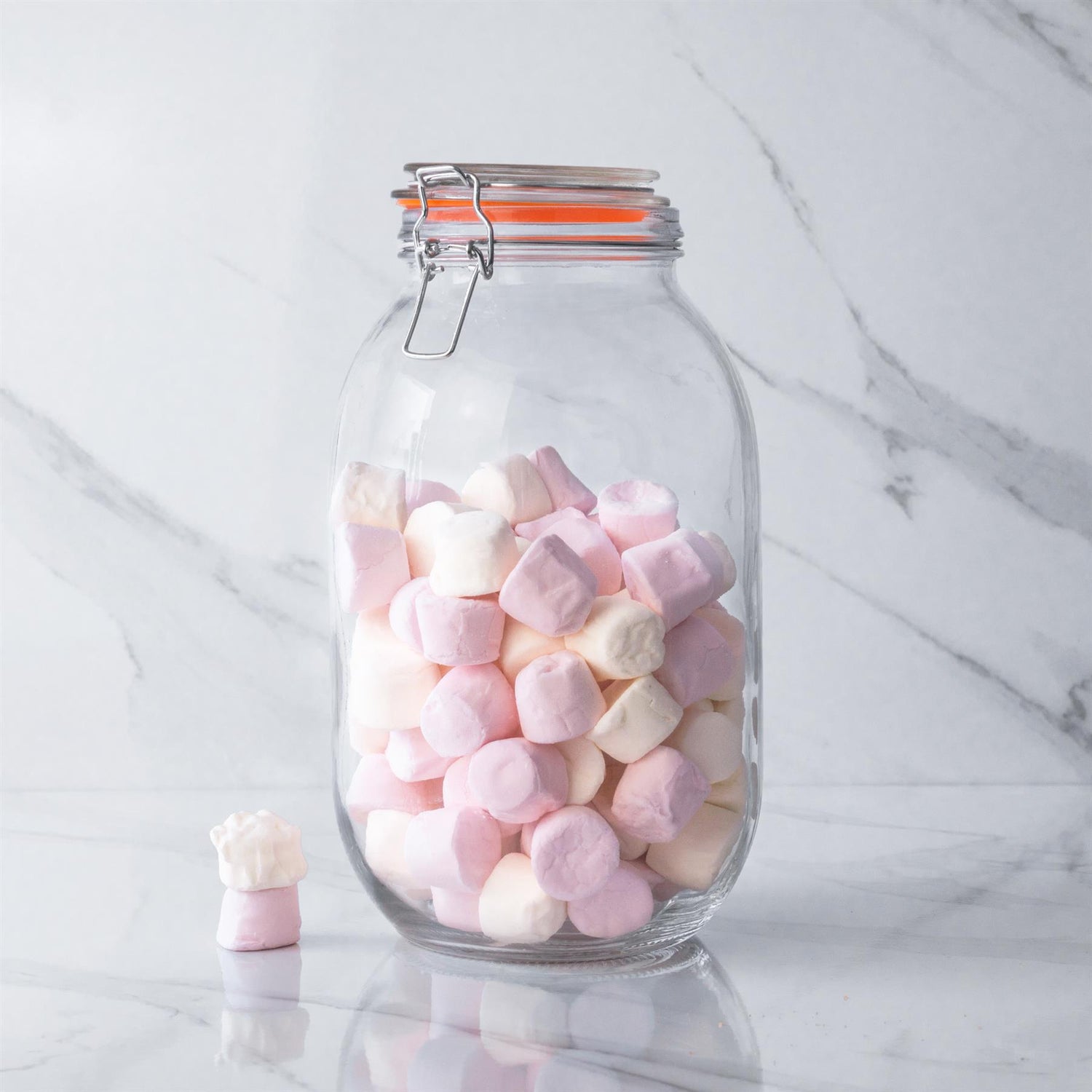 Argon Tableware Glass Storage Jar - 3000ml - Pallet of 216