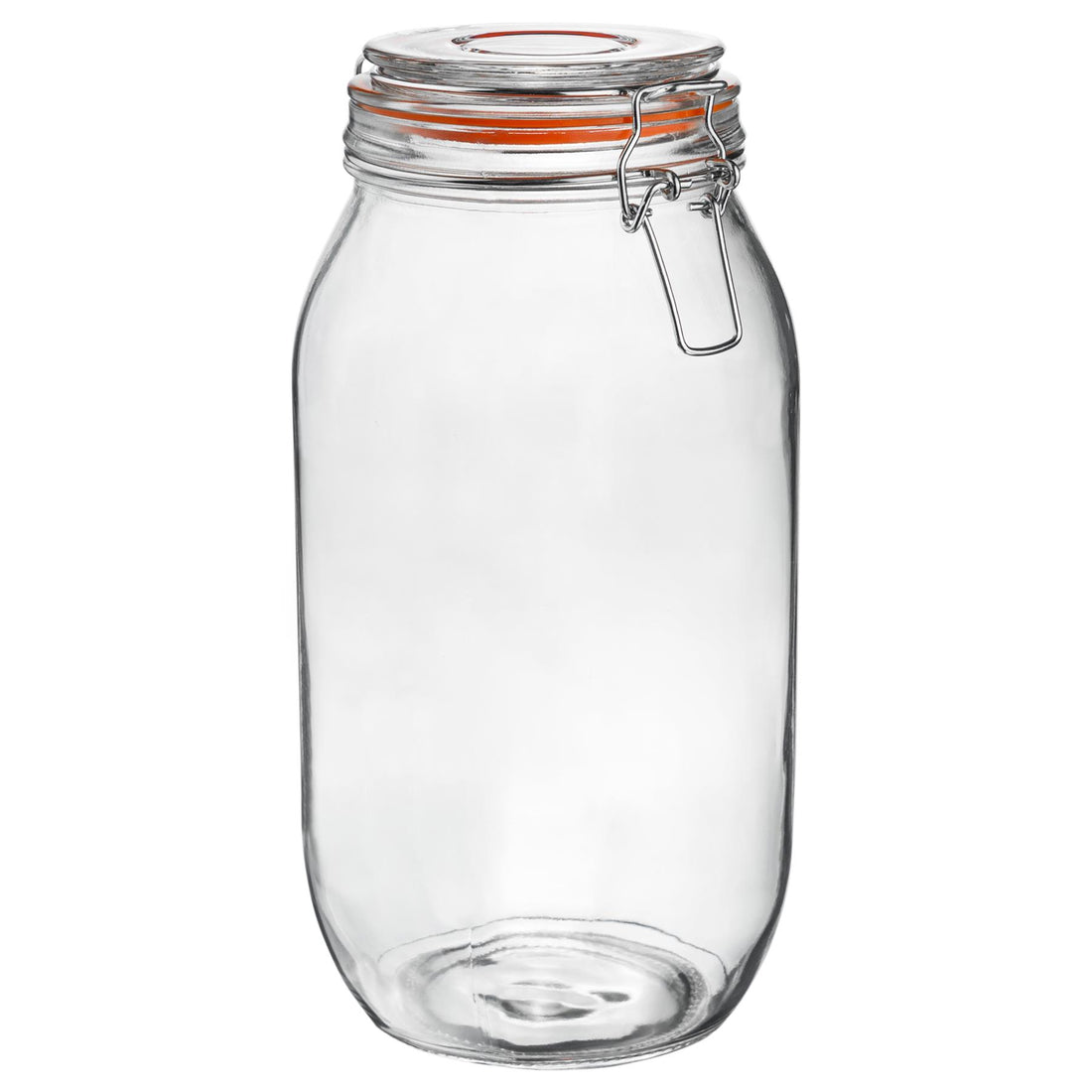 Argon Tableware Preserving / Biscuit Glass Storage Jar - 2000ml Argon Tableware Preserve Jars