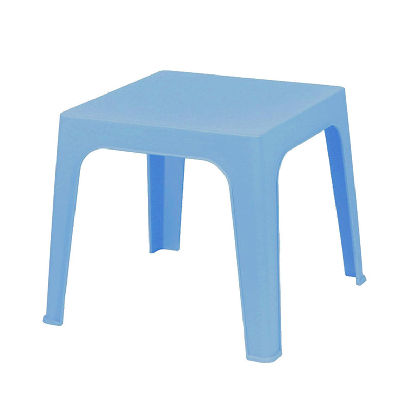Four Seater Julieta Children's Square Plastic Garden Table 50cm x 50cm - By Resol