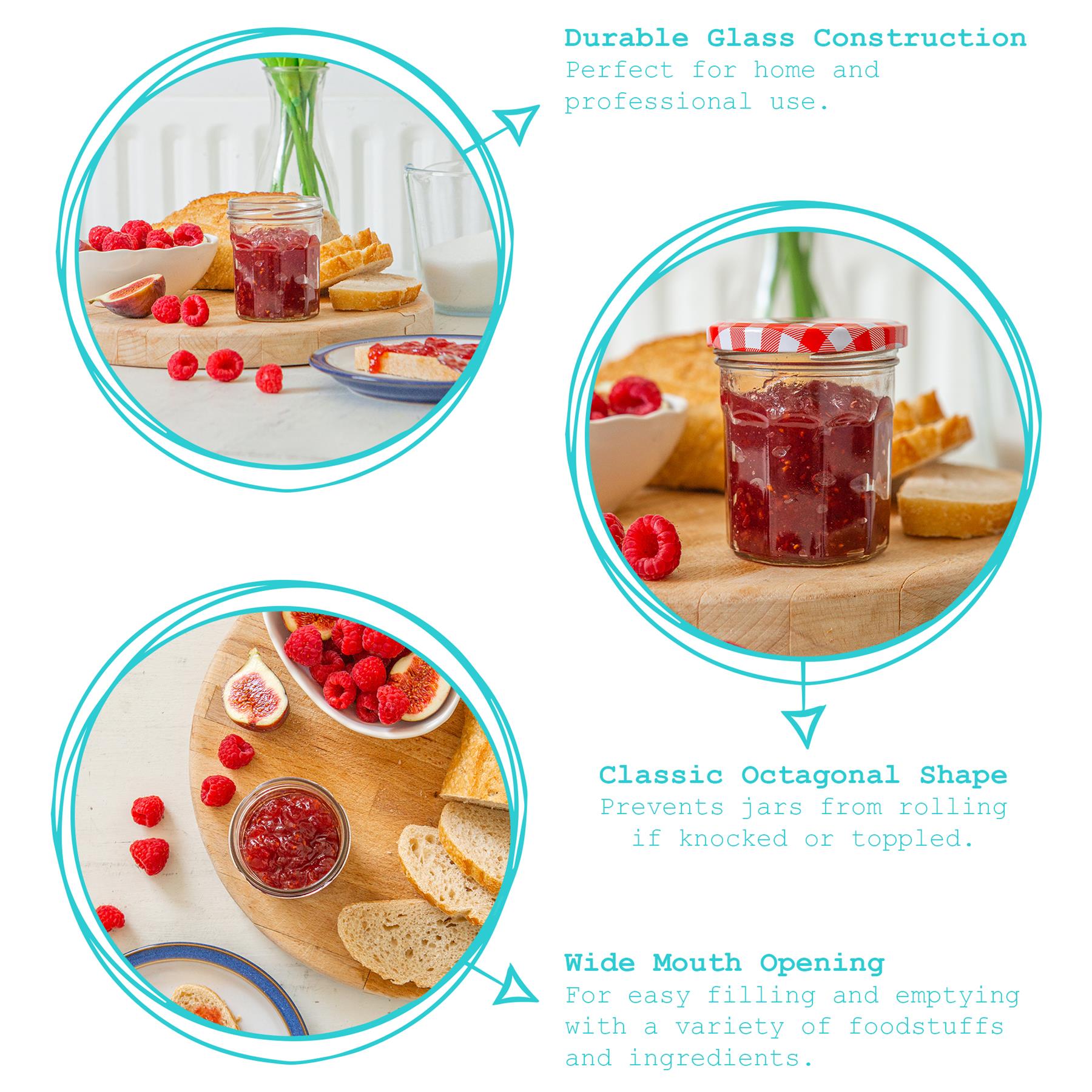150ml Glass Jam Jar