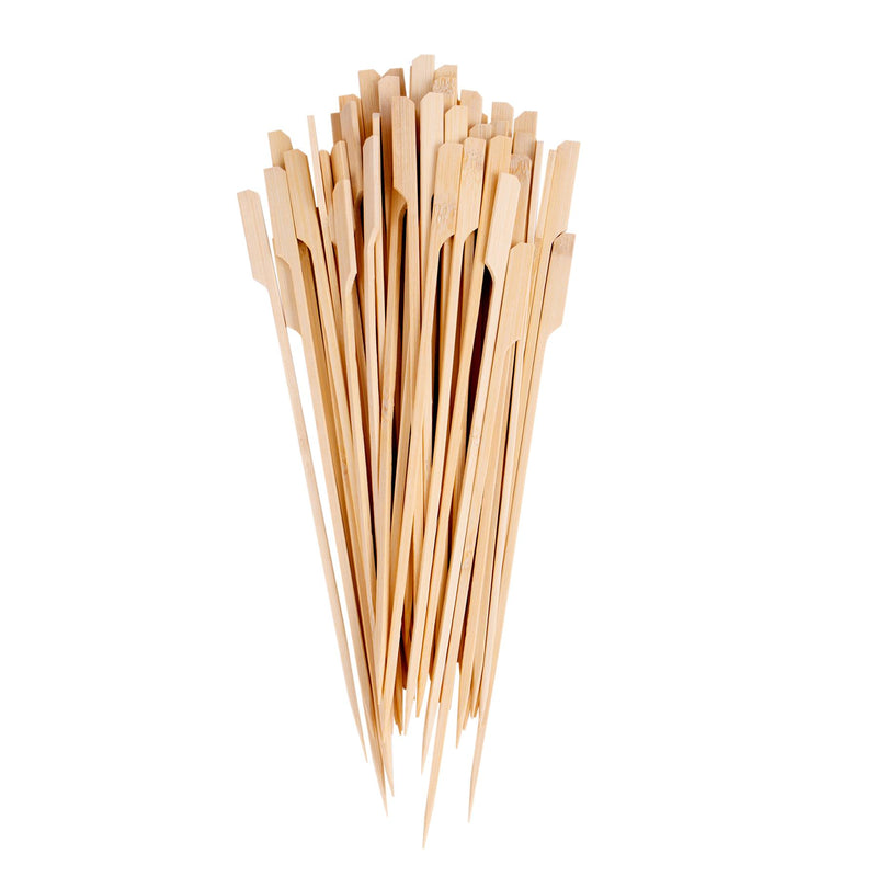 25cm Bamboo BBQ Skewers - Pack of 50 - By Redwood