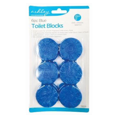 Ocean Toilet Blocks - Pack of 6 - By Ashley