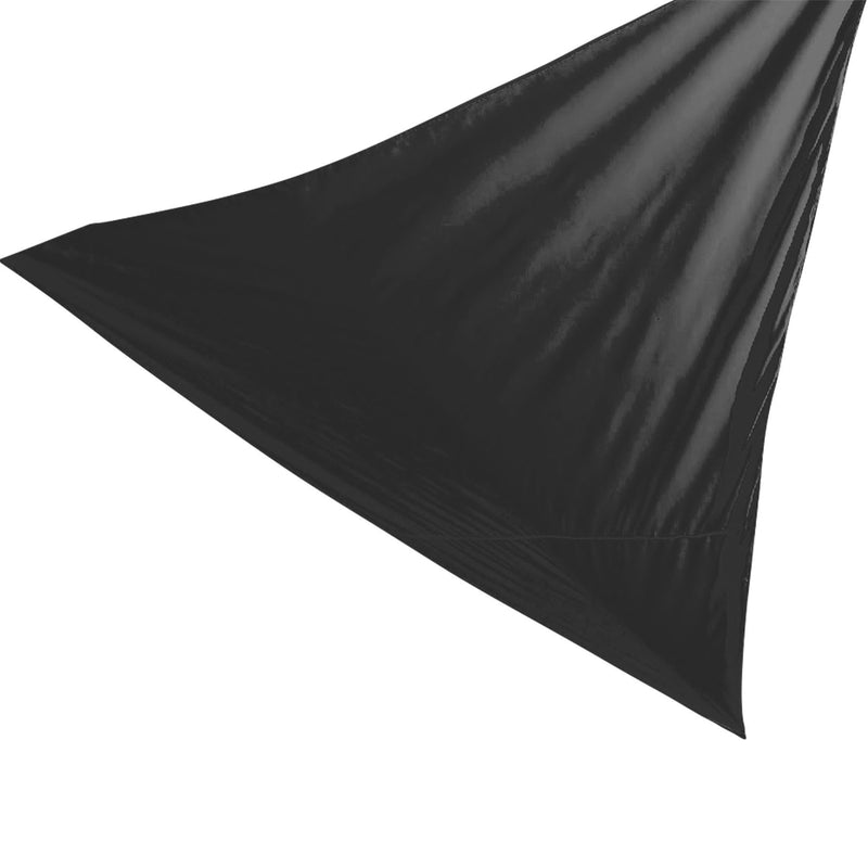 Harbour Housewares Shade Sail Canopy - Triangle Black