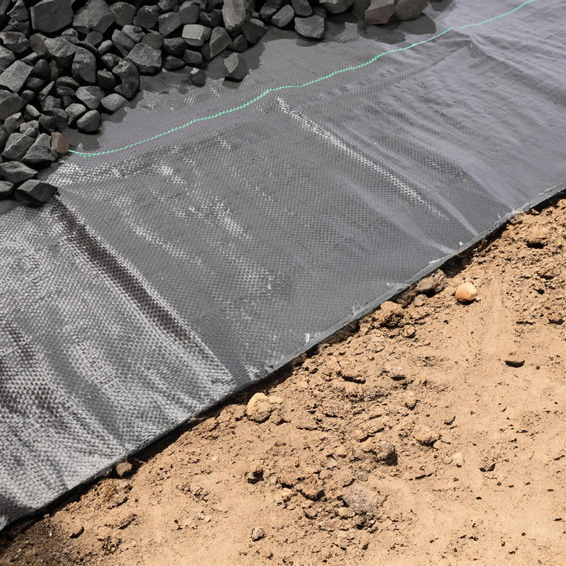 2m x 25m 110gsm Weed Control Membrane - By Harbour Housewares