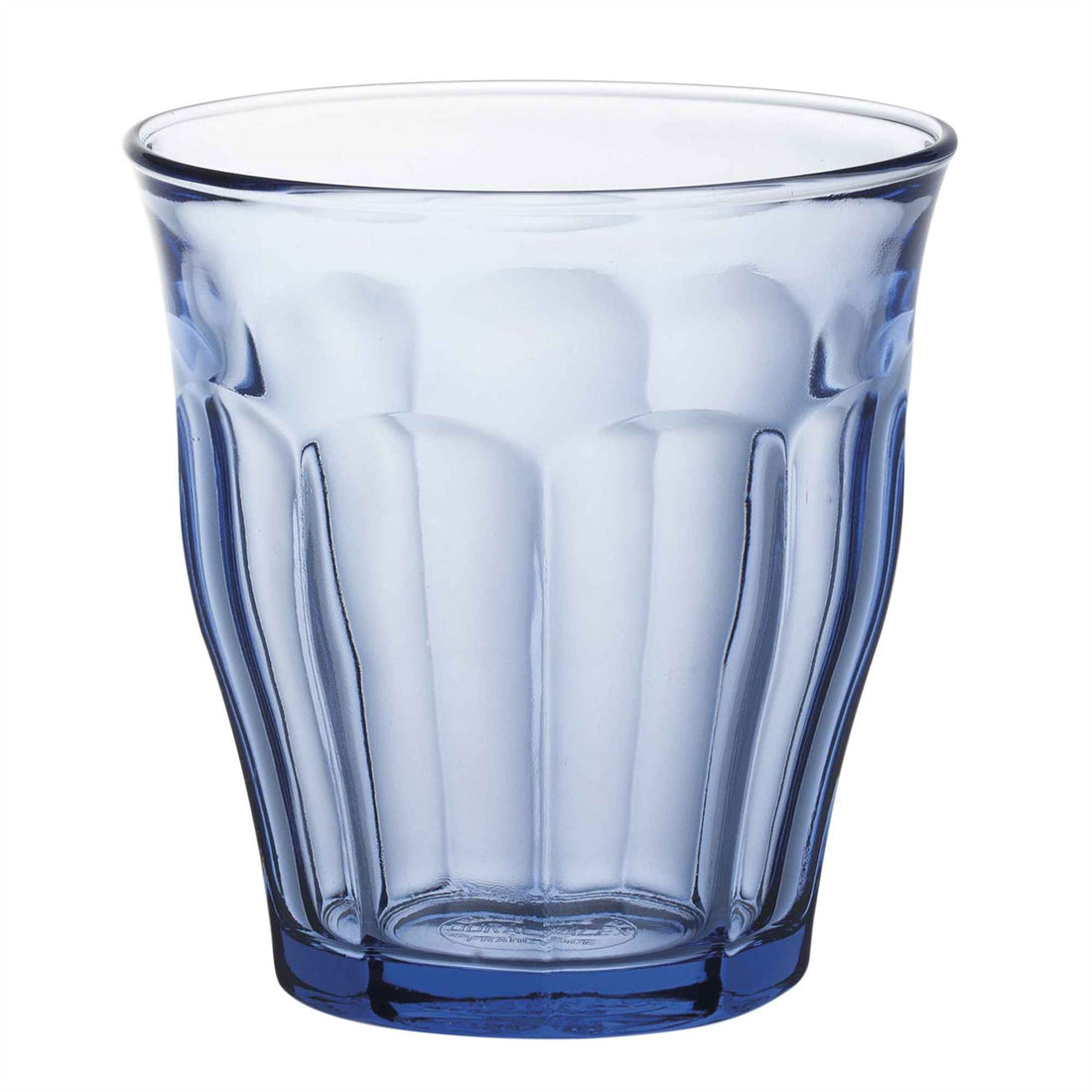 Duralex Picardie Traditional Glass Drinking Tumbler - Blue - 220ml