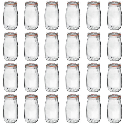 Argon Tableware Glass Storage Jar - 1500ml - Pallet of 420