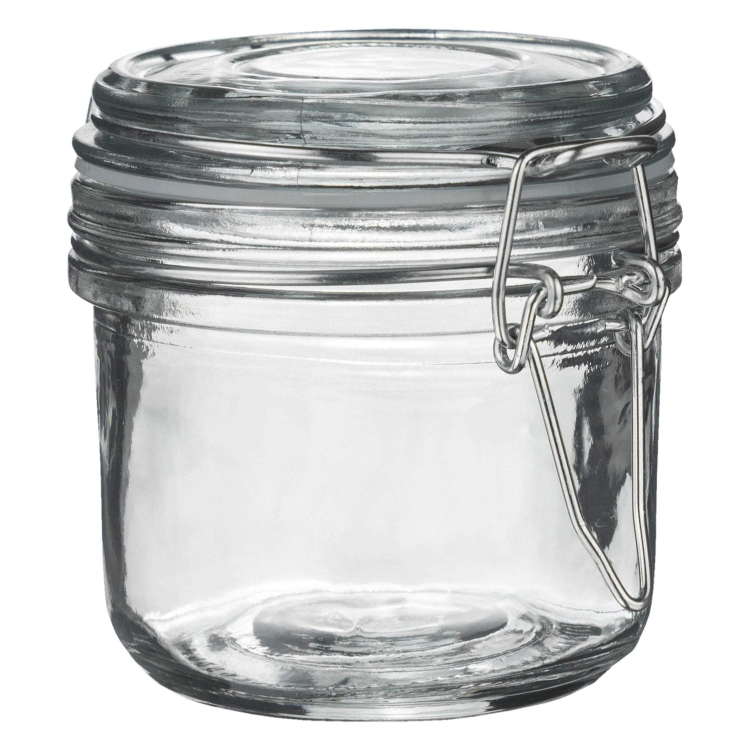 Argon Tableware Glass Storage Jar - 200ml - Clear Seal