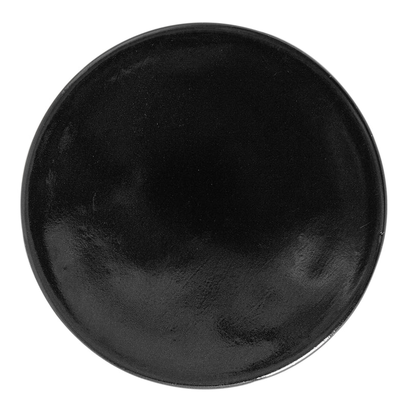 Argon Tableware Metallic Drinks Coaster - 10cm - Black