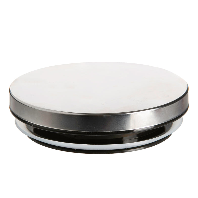 Argon Tableware Metal Storage Jar Lid - 10cm - Silver