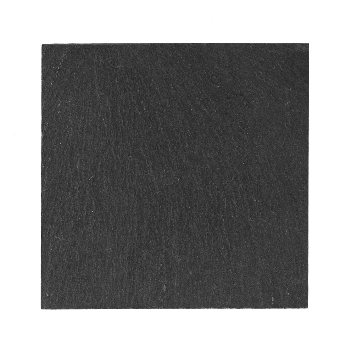 Argon Tableware Linea Square Slate Coaster - 10cm