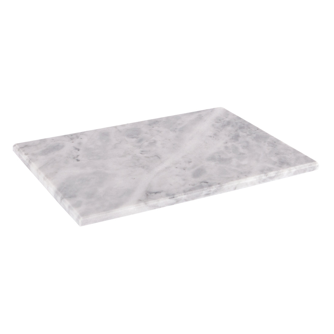 Argon Tableware White Rectangular Marble Chopping Board