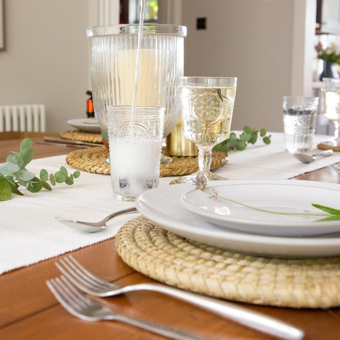 Argon Tableware Handmade Palm Leaf Placemat