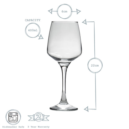 Argon Tableware Tallo Contemporary Red Wine Glass - 400ml