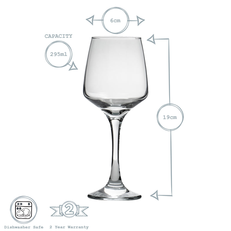 Argon Tableware Tallo Contemporary White Wine Glass - 295ml
