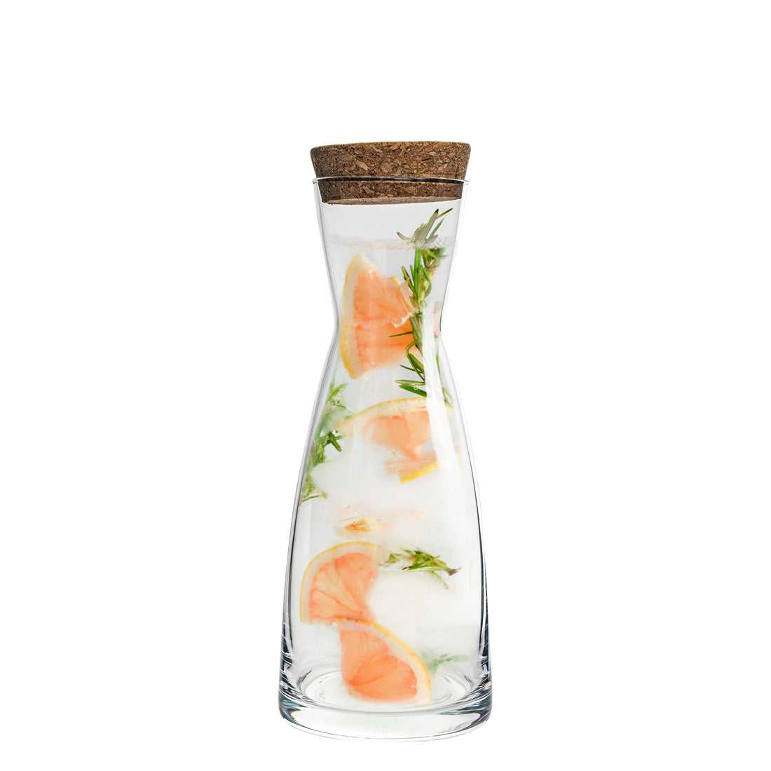 Bormioli Rocco Ypsilon Glass Water Carafe Decanter Jug with Lid - 285ml