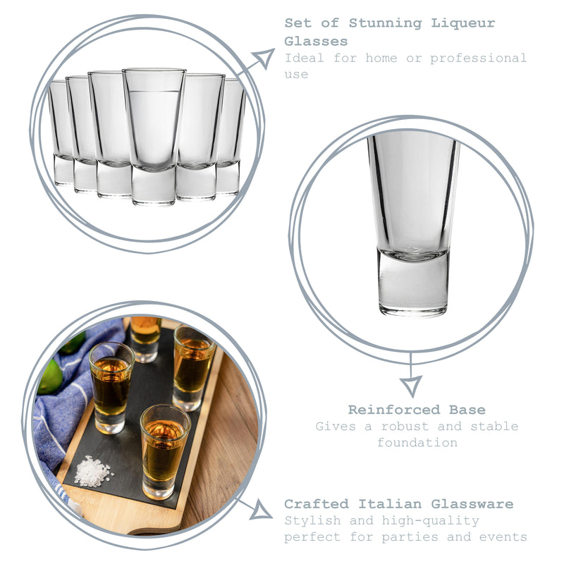 Bormioli Rocco Ypsilon Liqueur Espresso Glass - 70ml