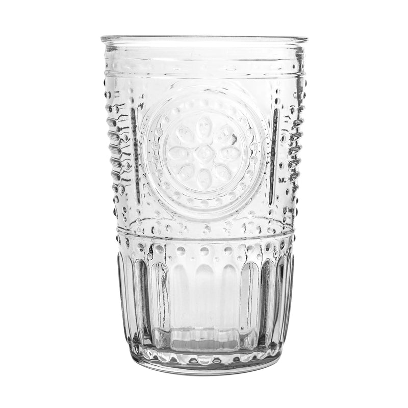 Bormioli Rocco Romantic Glass Drinking Tumbler - 305ml