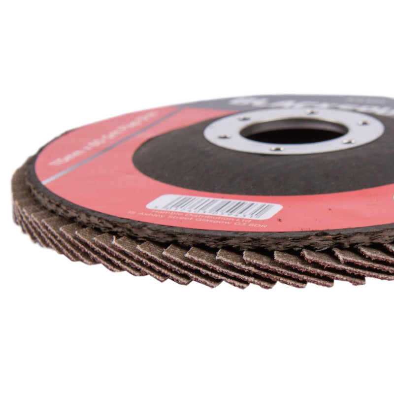 115mm (4.5") 60 Grit Flap Disc - By Blackspur