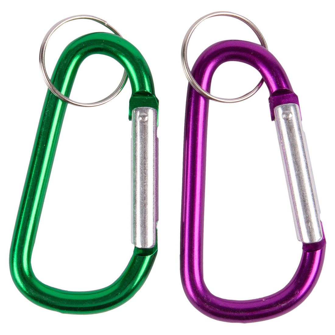 Multicolour Aluminium Spring Snaps - Pack of 2 - By Blackspur