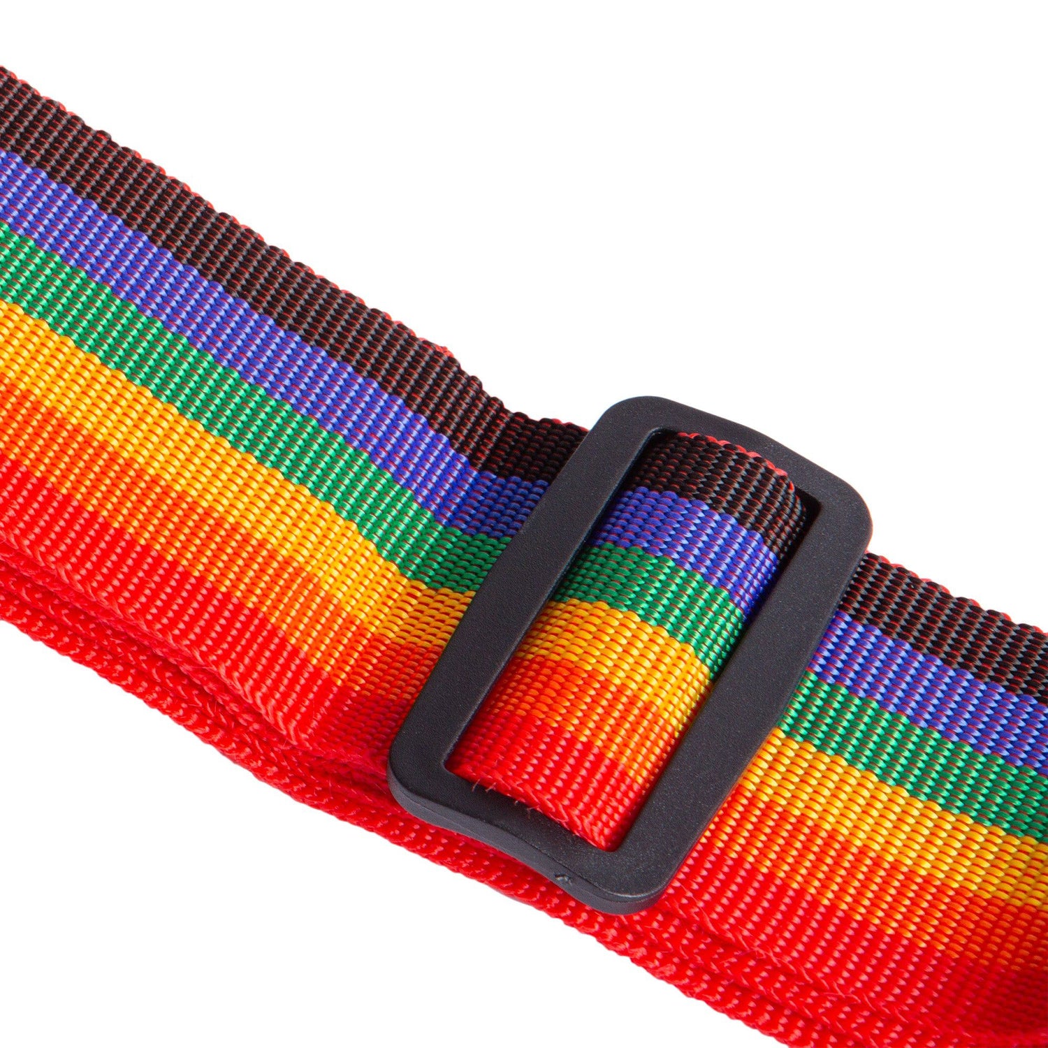 Multicolour 170cm Adjustable Luggage Straps - Pack of 2