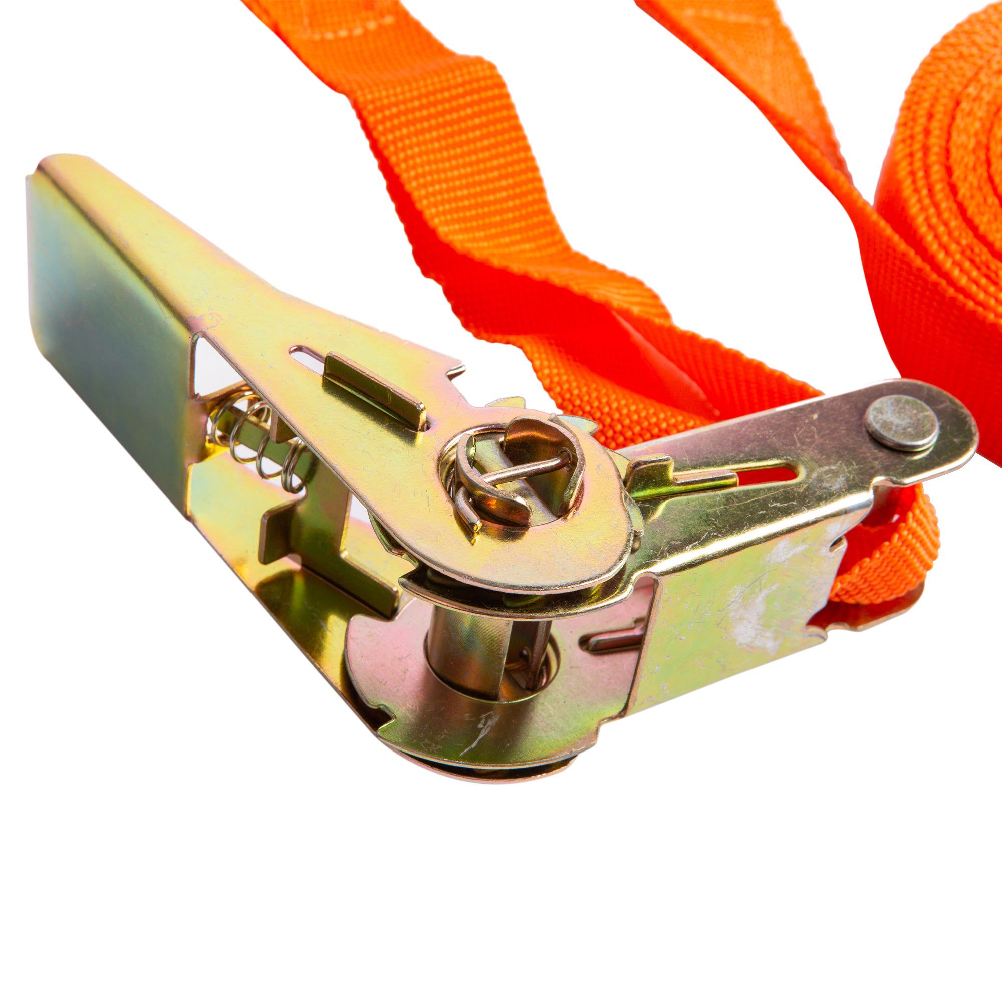 Orange 4.5m Ratchet Tie Down Straps