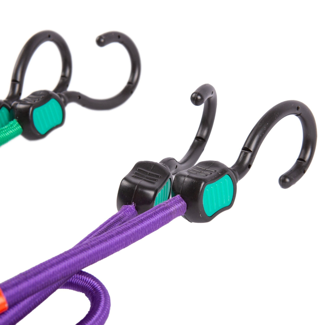 Multicolour 1.2m Bungee Cords - Pack of 2