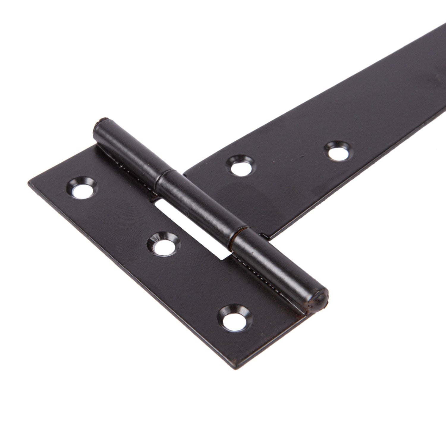 Black 305mm Heavy-Duty T-Hinges - Pack of 2