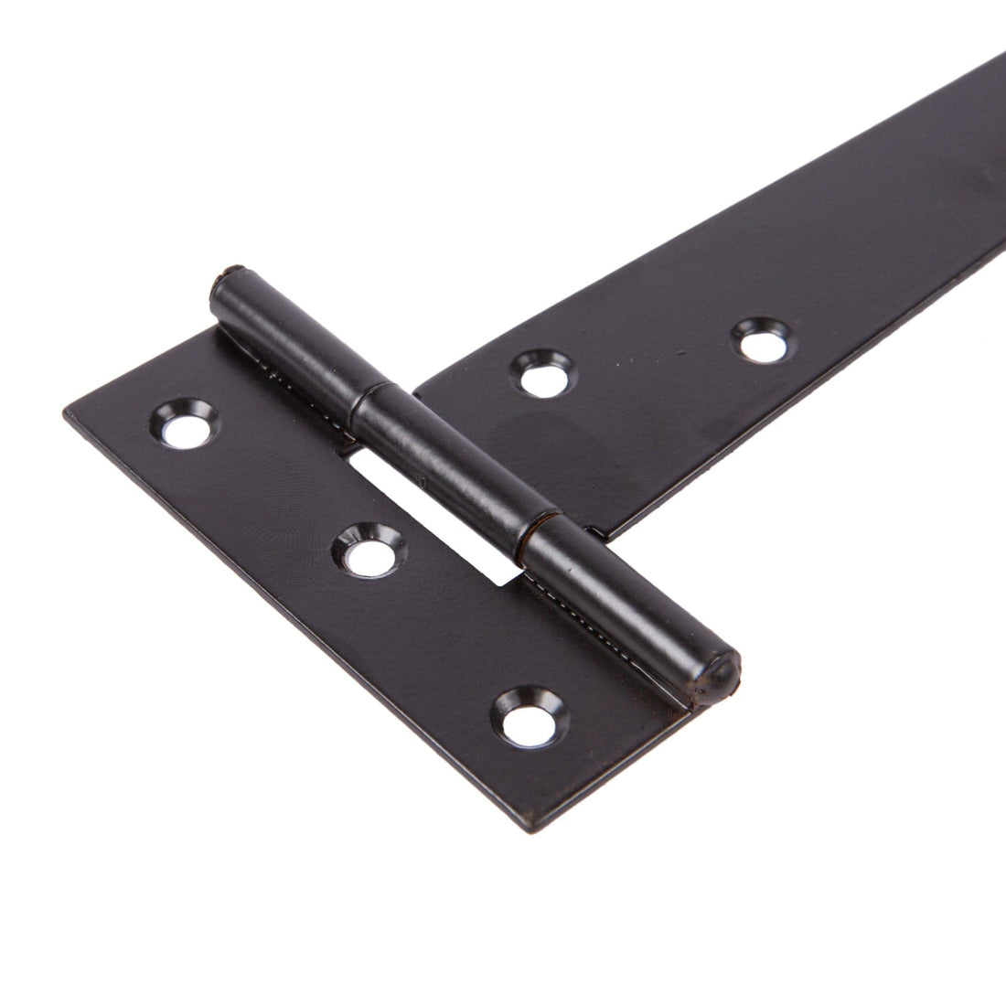 Black 152mm Heavy-Duty T-Hinges - Pack of 2