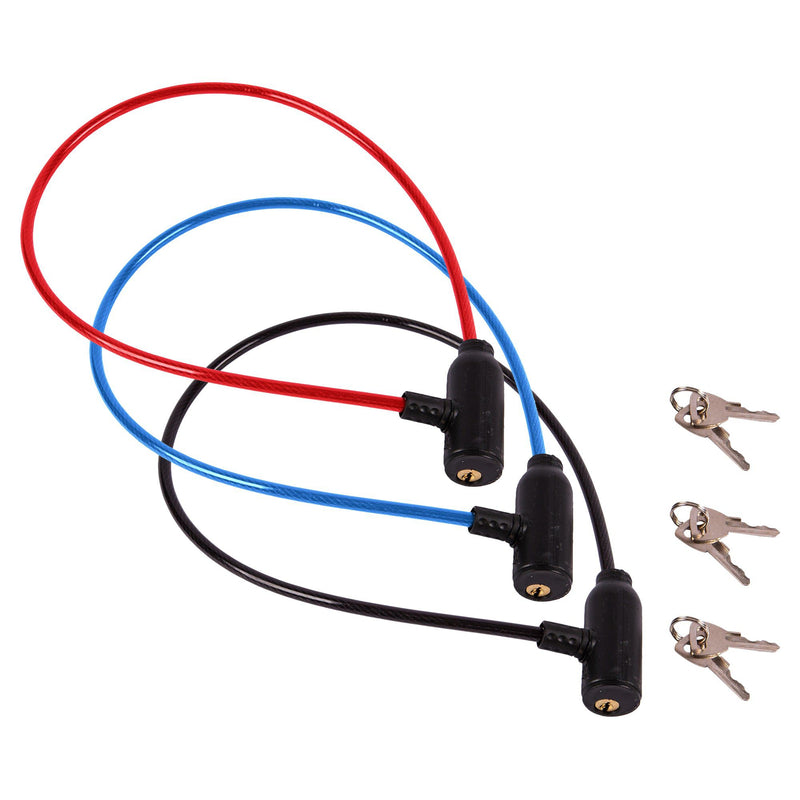 Assorted 60cm Cable Lock - By Blackspur