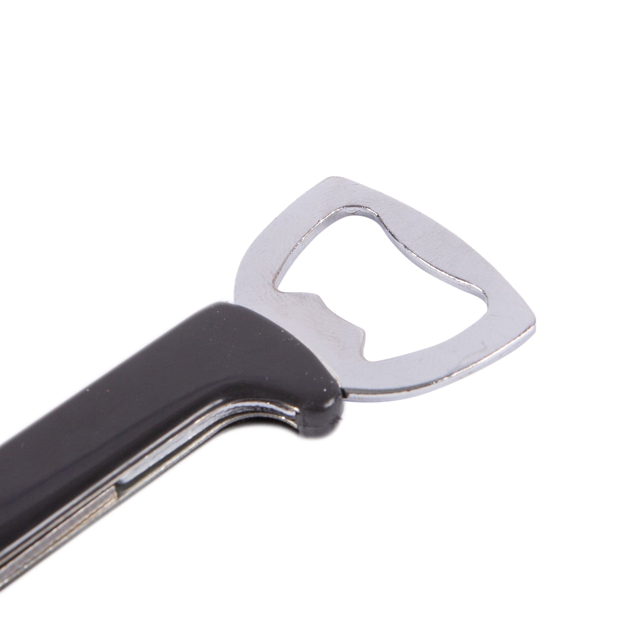Black Metal 3-in-1 Corkscrew &amp; Bottle Opener