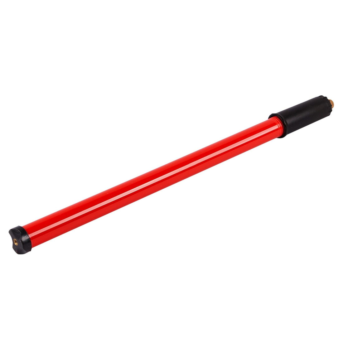 Red 35.5cm Traditional Bike Pump - By Blackspur