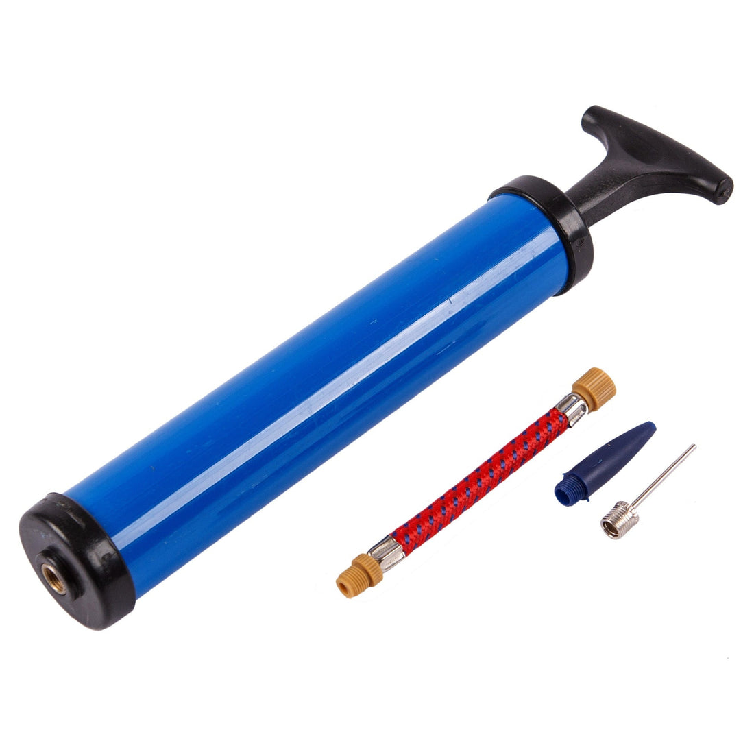 Blue 24cm T-Handle Bike Pump - By Blackspur