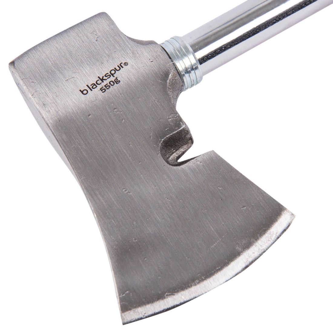 Silver Carbon Steel Single Bit Camping Axe