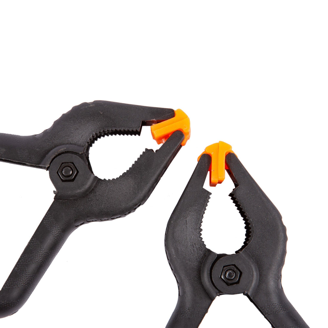 Black 89mm Spring Clamps - Pack of 4