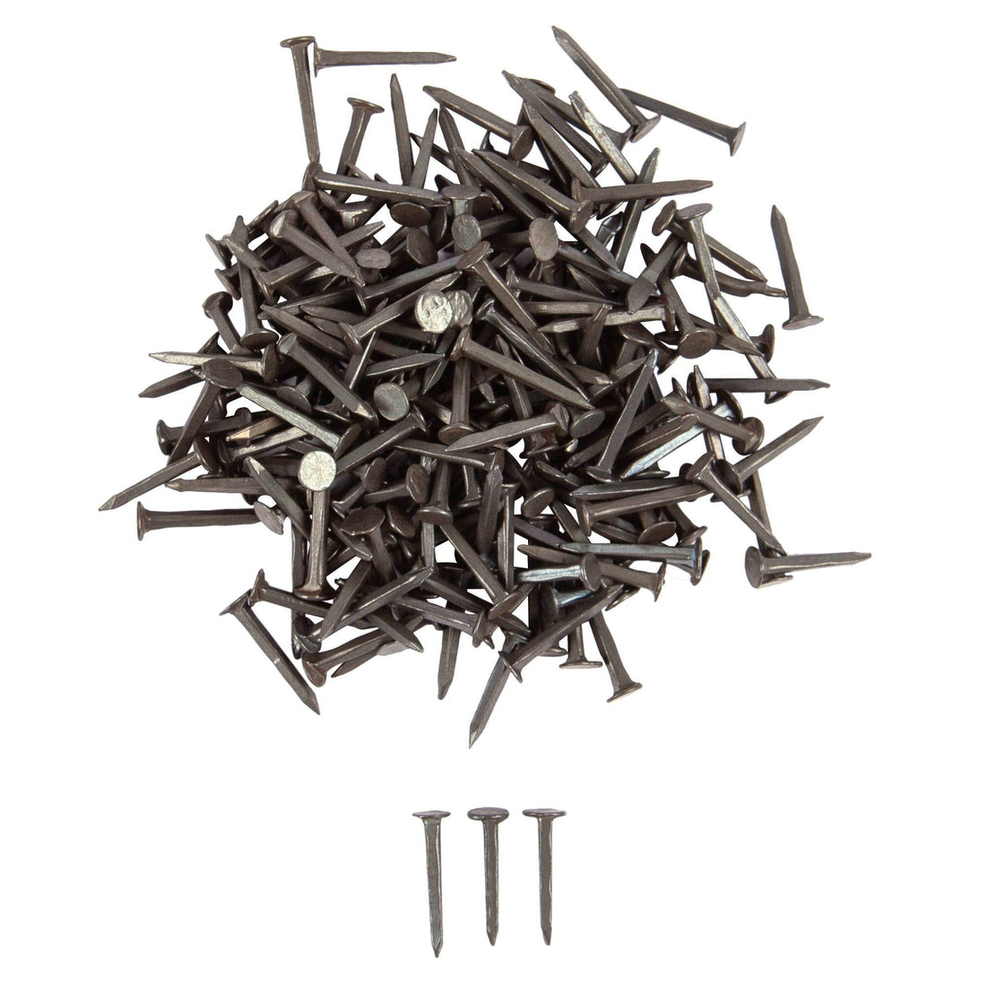 Black 13mm Steel Carpet Tacks - By Blackspur