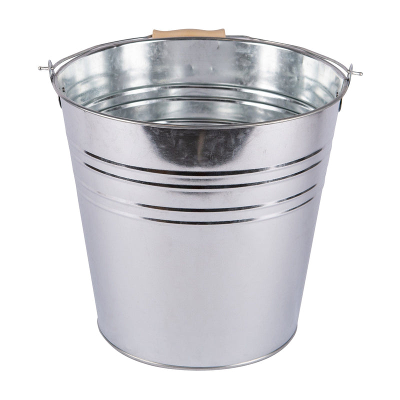 10L Galvanised Steel Bucket - By Blackspur
