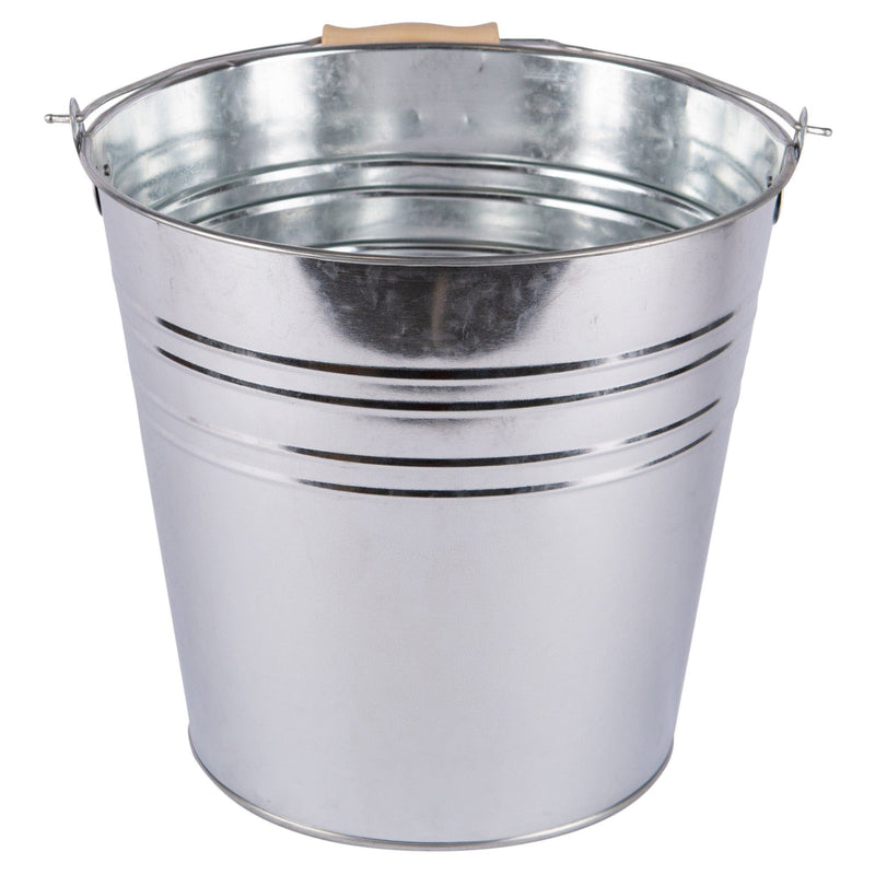 15L Galvanised Steel Bucket - By Blackspur