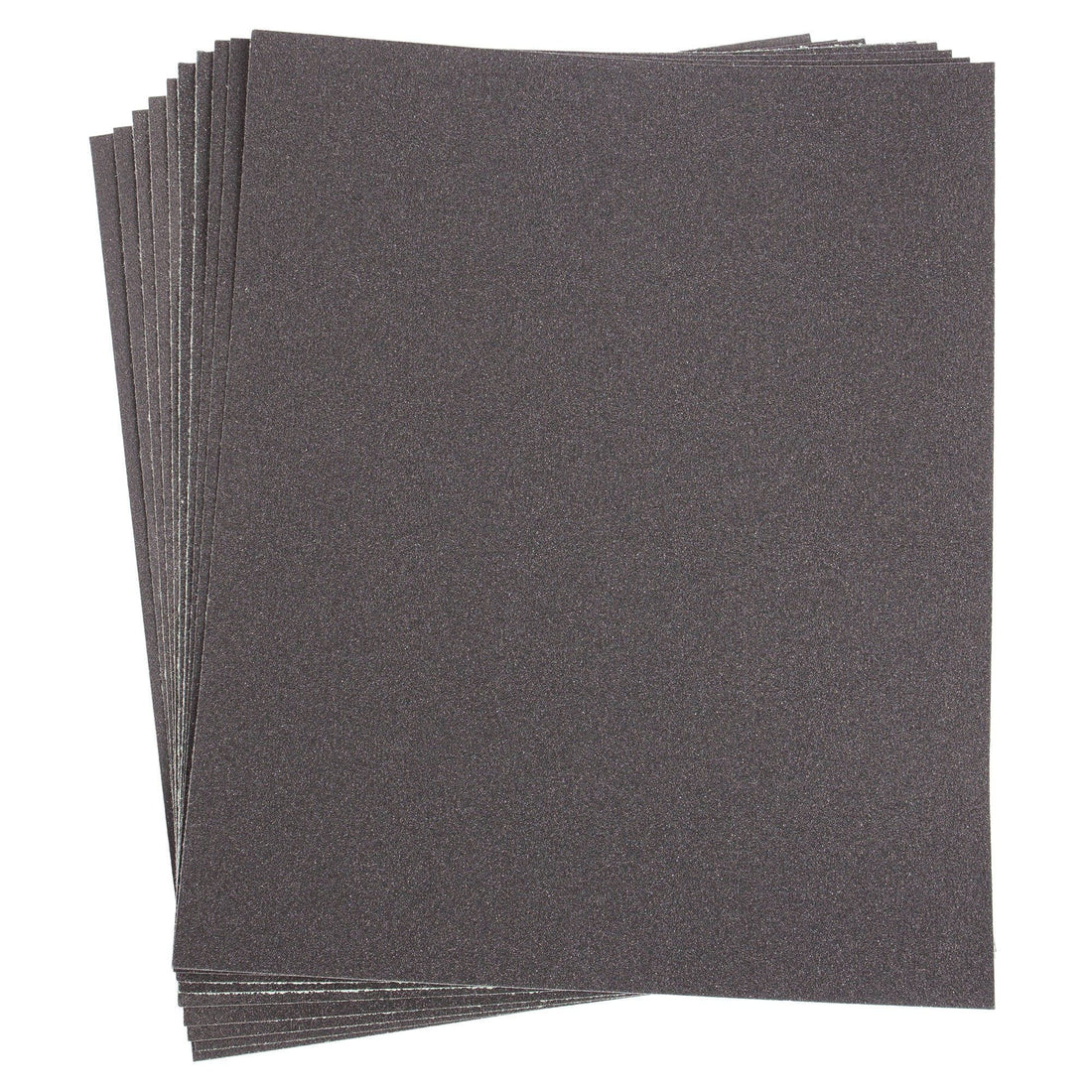 10pc Wet &amp; Dry Sandpaper Set - Assorted Grits - By Blackspur