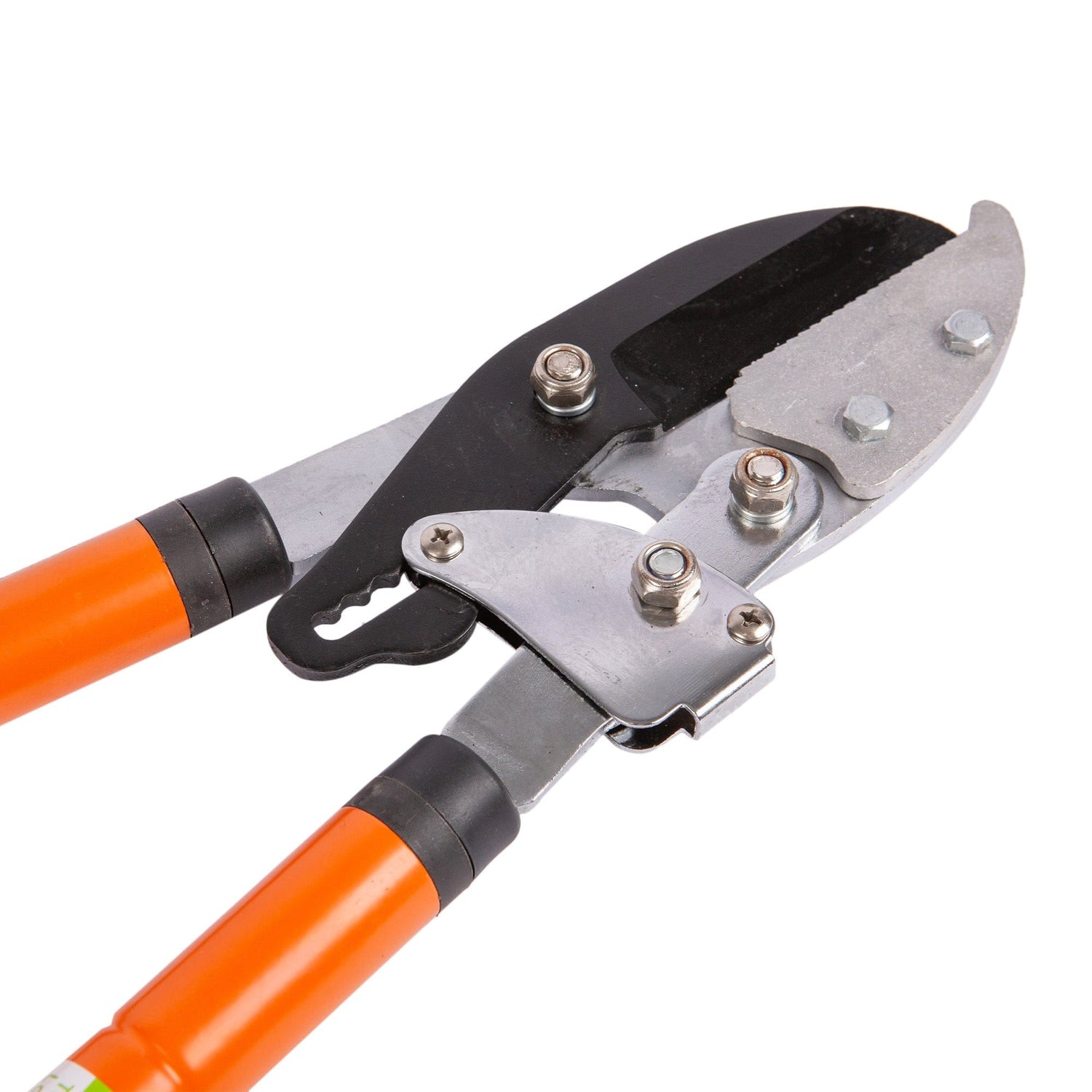 Red 63.5-96.5cm Carbon Steel Telescopic Ratchet Loppers