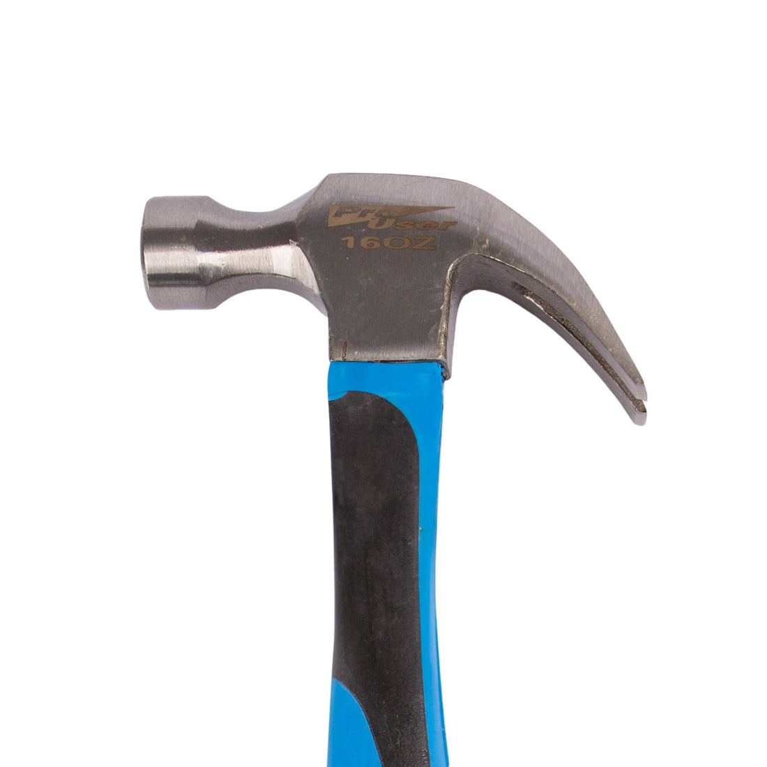 Blue 16oz Fibreglass Claw Hammer